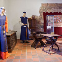 Ausstellung des Burgenmuseums Nideggen [Foto: © Brigitte Lerho]