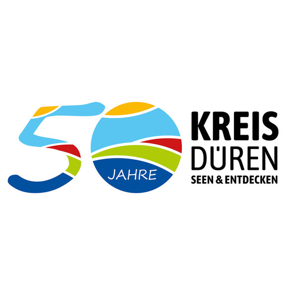 Logo 50 Jahre Kreis Düren