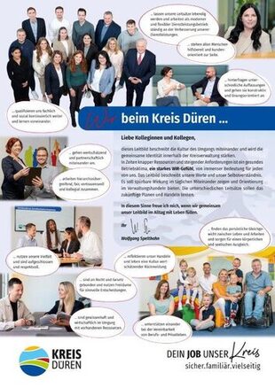Leitbild des Kreises Düren [© Schloemer Gruppe]