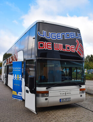Der neue Jugendbus "Wilde 13 2.0"