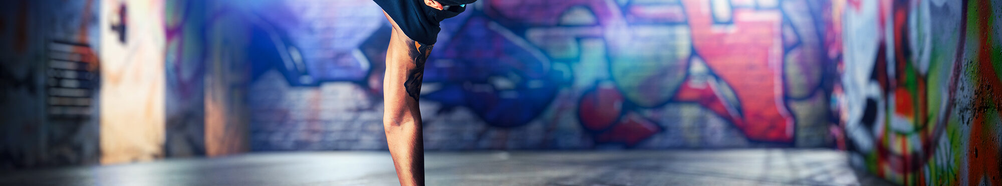 Motivbild Graffiti und Breakdance [Foto: ©chaoss - stock.adobe.com]
