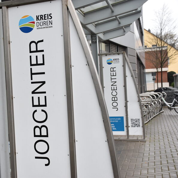 Eingang job-com Kreis Düren (Jobcenter)