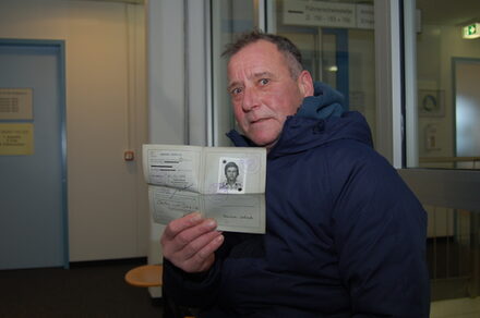 Werner Schmitz hat seinen alten Führerschein zuletzt umgetauscht.