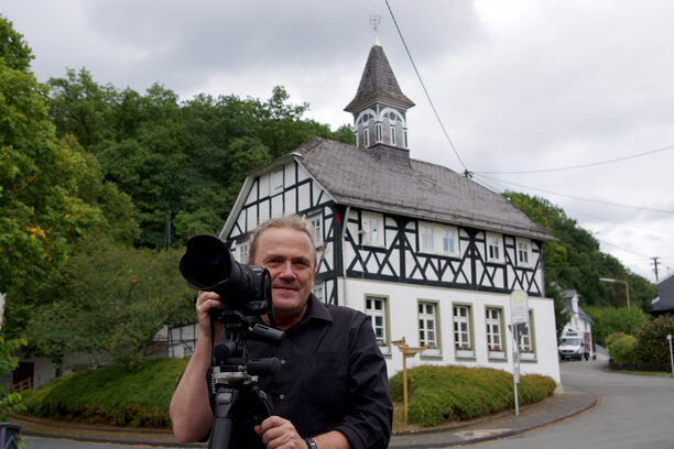 Thomas Kellner mit Kamera