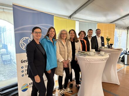 Gruppenbild: Die Abteilung "Wirtschaft und Tourismus" des des Kreises Düren.