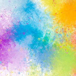 Abstract watercolor hand drawn colorful bright stain for party card, wallpaper, background