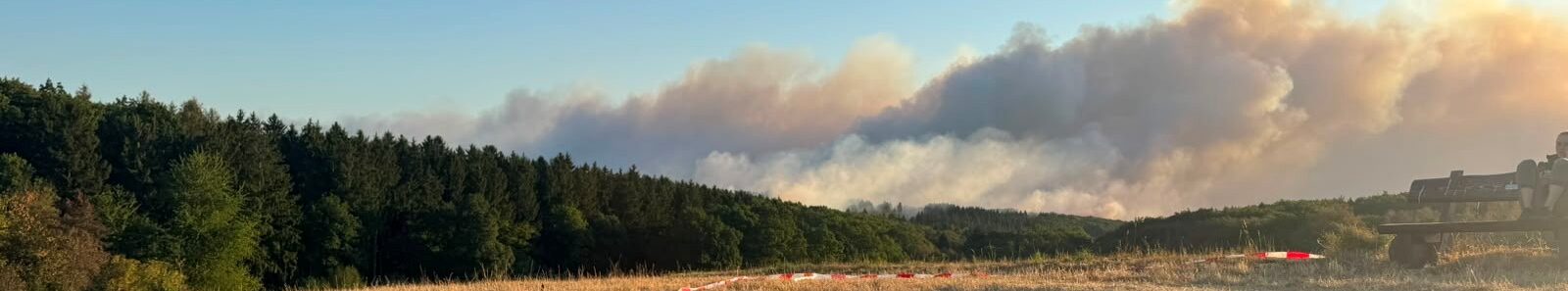 Brand in Hürtgenwald.
