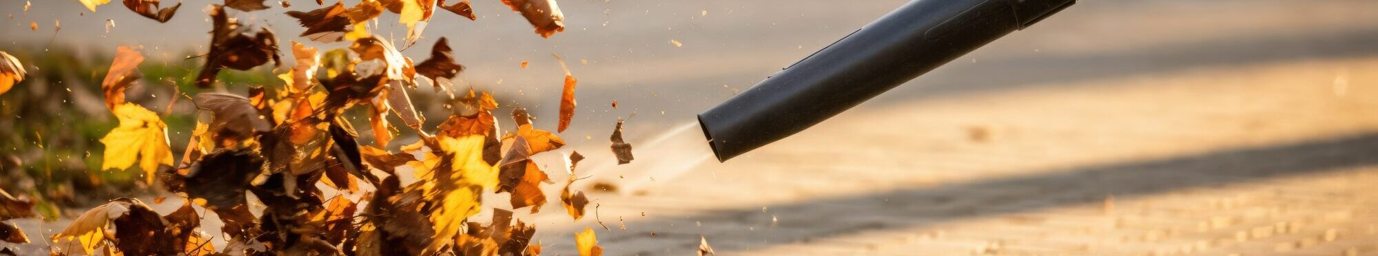 Laubbläser im Einsatz. Foto: velikiyzayats/stock.adobe.com