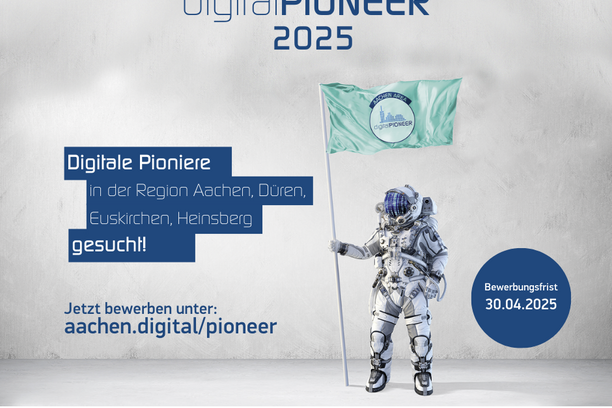 digital Pioneer Schild