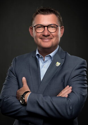 Bild zeigt Aldenhovens Bürgermeister Ralf Claßen.